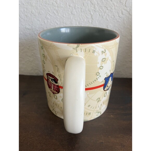 Disneyland 2000 Millennium Coffee Mug Mickey Mouse Large 16 oz - Picture 3 of 8